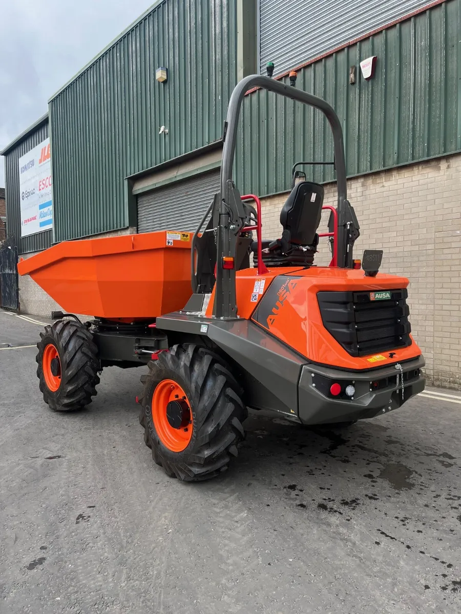 New AUSA D601AHG Site Dumpers - Image 3