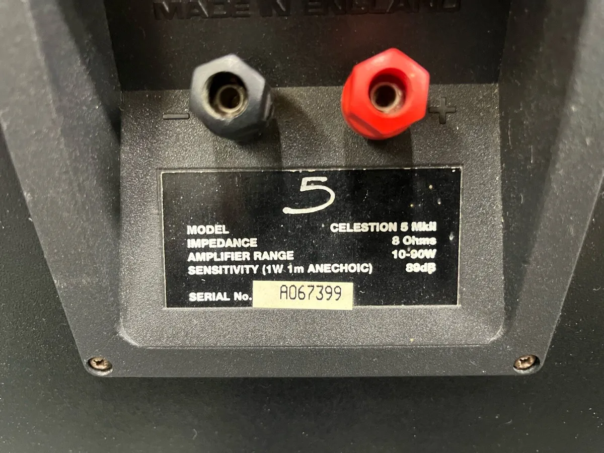 Celestion 5 MKII Speakers Pair - Image 3