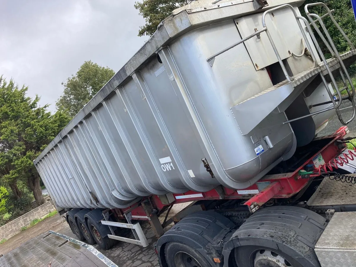 Aluminium bulk tipping trailer - Image 2