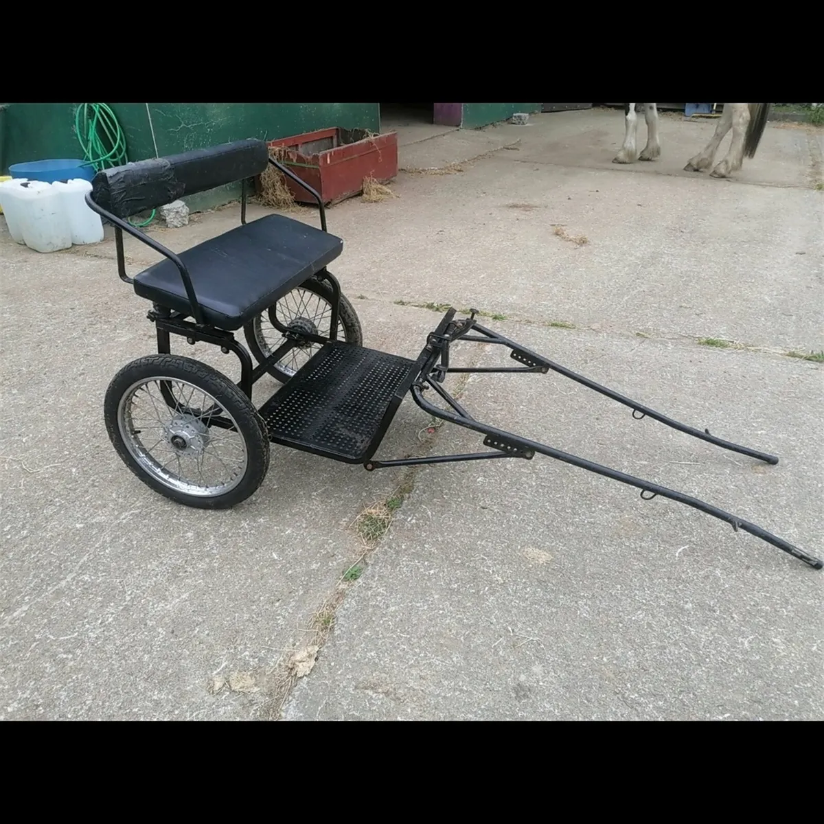 Shetland cart and harness - Image 1