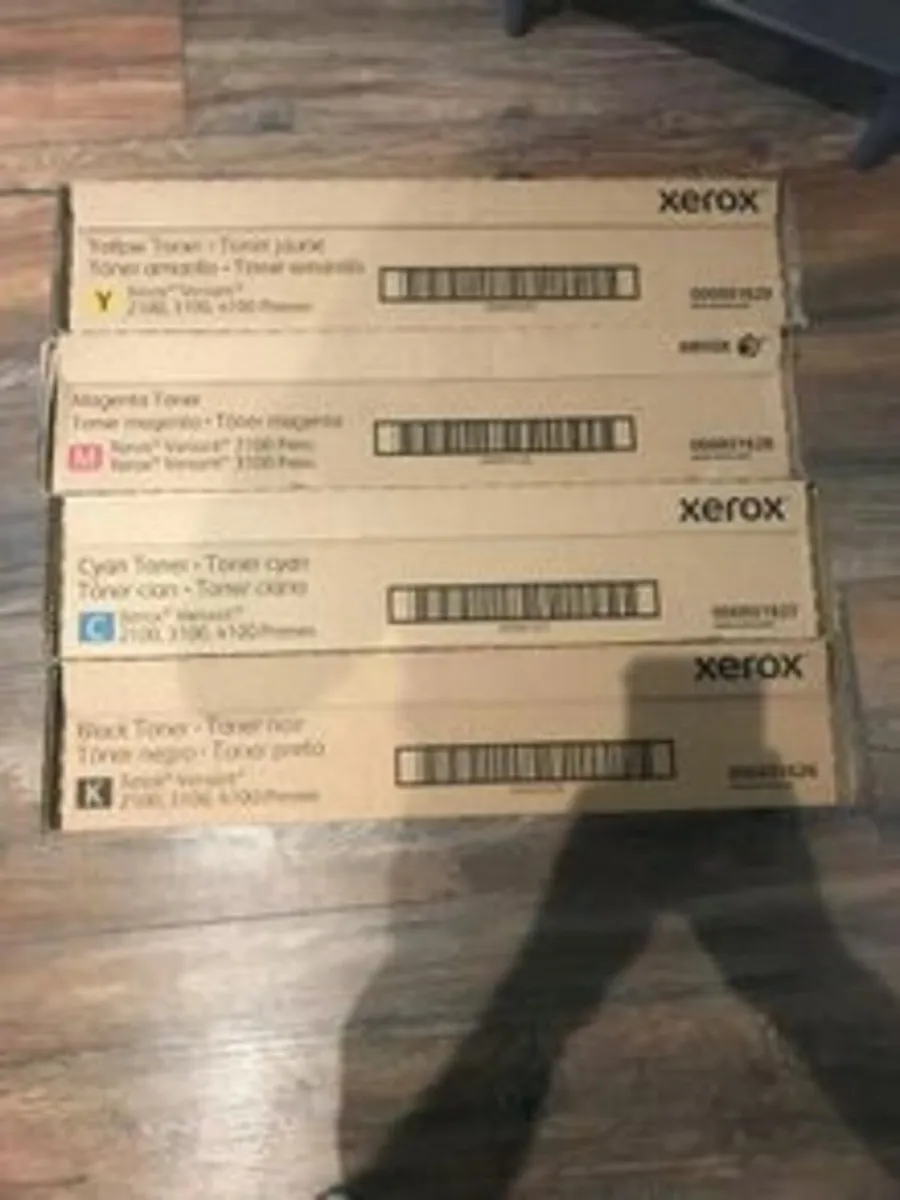 Xerox CMYK Toners - Versant 2100 3100 4100