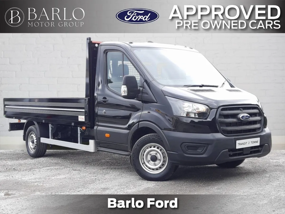 Ford Transit 350 2.0 TDCI 130PS Flat Body Dropsid - Image 1