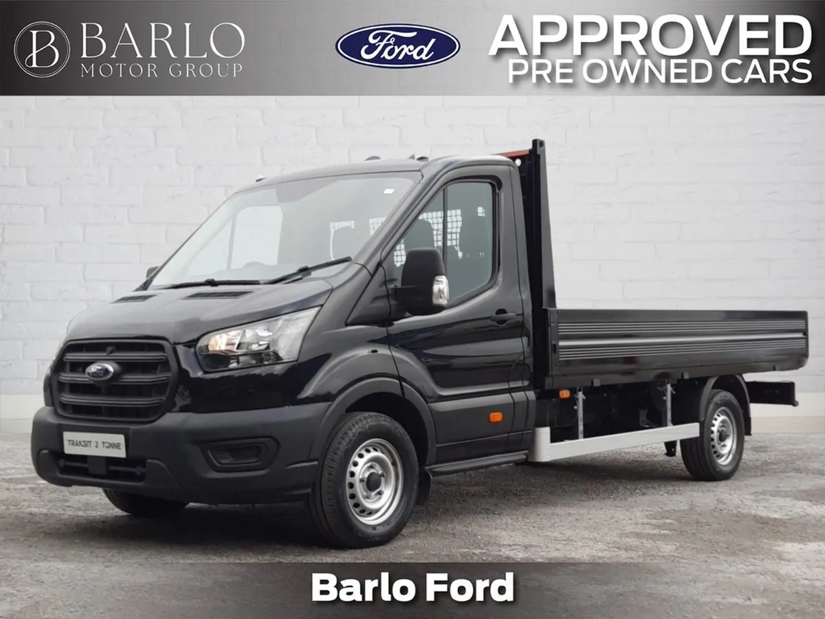 Ford Transit 350 2.0 TDCI 130PS Flat Body Dropsid - Image 3