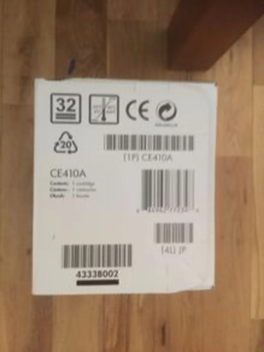 HP CE410A Black Toner Cartridge