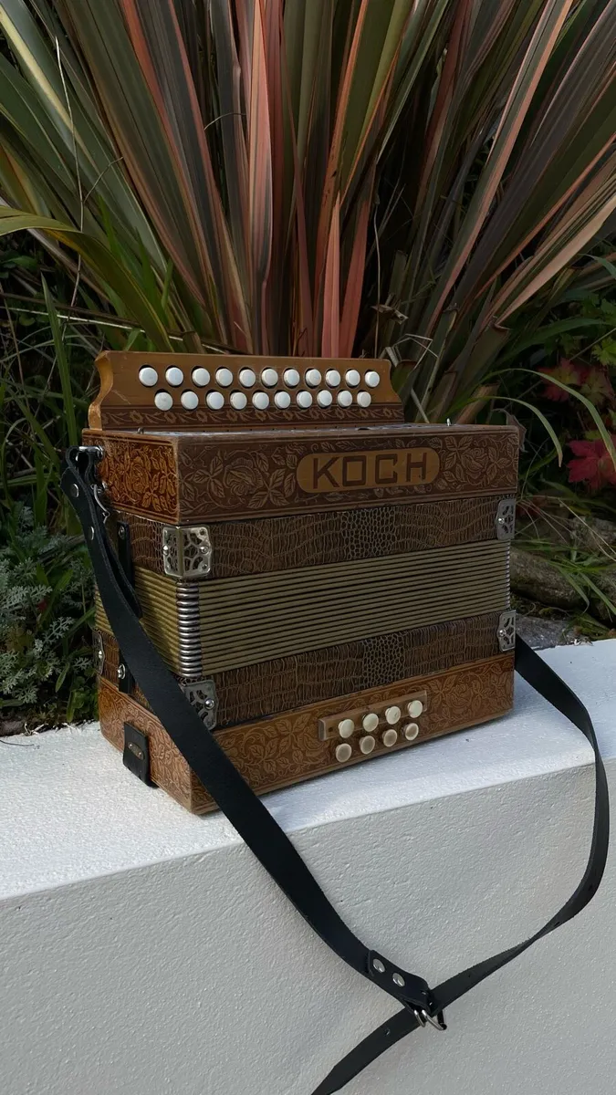Vintage Koch (Hohner) Accordion D/D# - Image 1