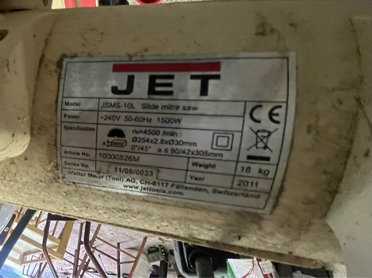 Jet Cross cut saw - Image 3