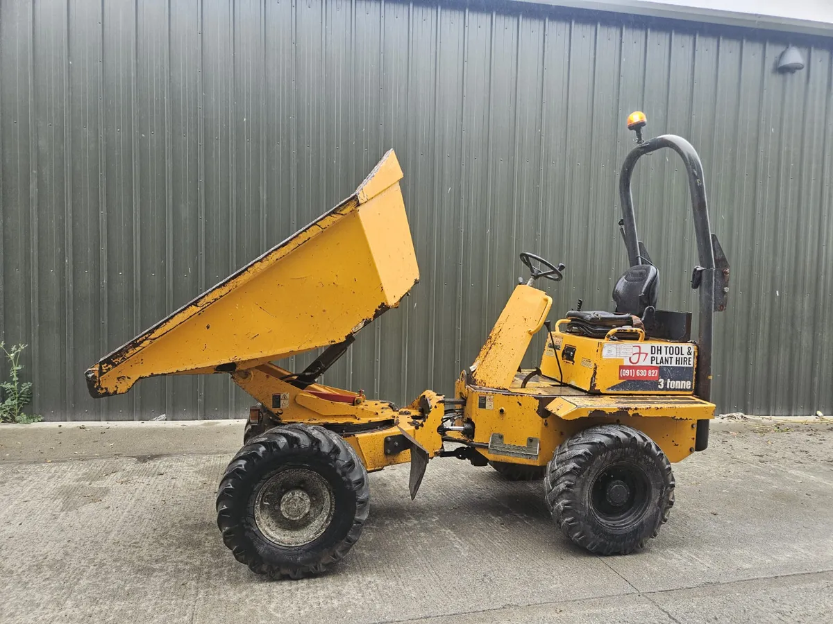 Thwaites 3 Ton Swivel Dumper - Image 1