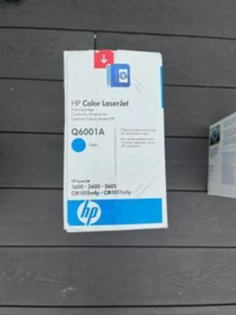 Hewlett Packard Q6001A (HP 124A) Cyan Toner