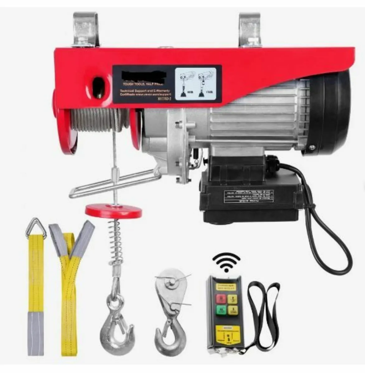 Electric Hoist, 798 kg Lifting Capacity, 1450W - Image 1