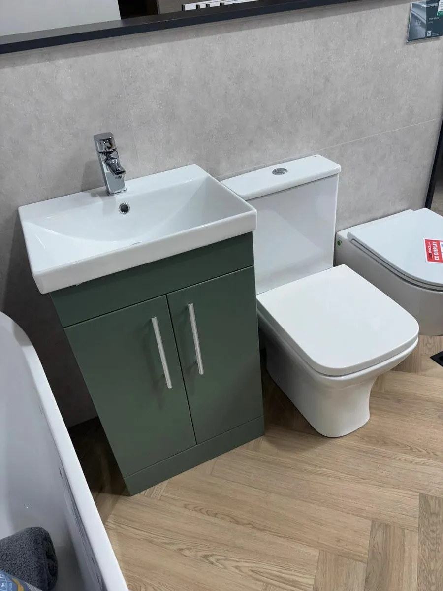 Bathshack - Designer Sage Vanity & Toilet Bundle - Image 2