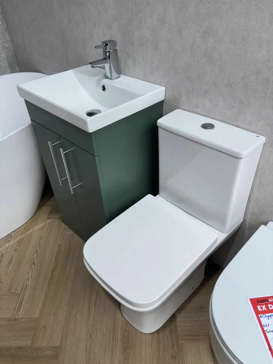 Bathshack - Designer Sage Vanity & Toilet Bundle - Image 4