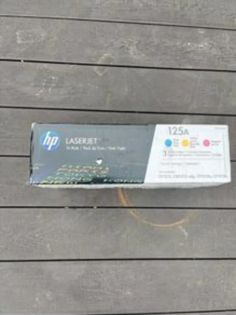 HP 125A Original LaserJet Toner CMY 3-paCK