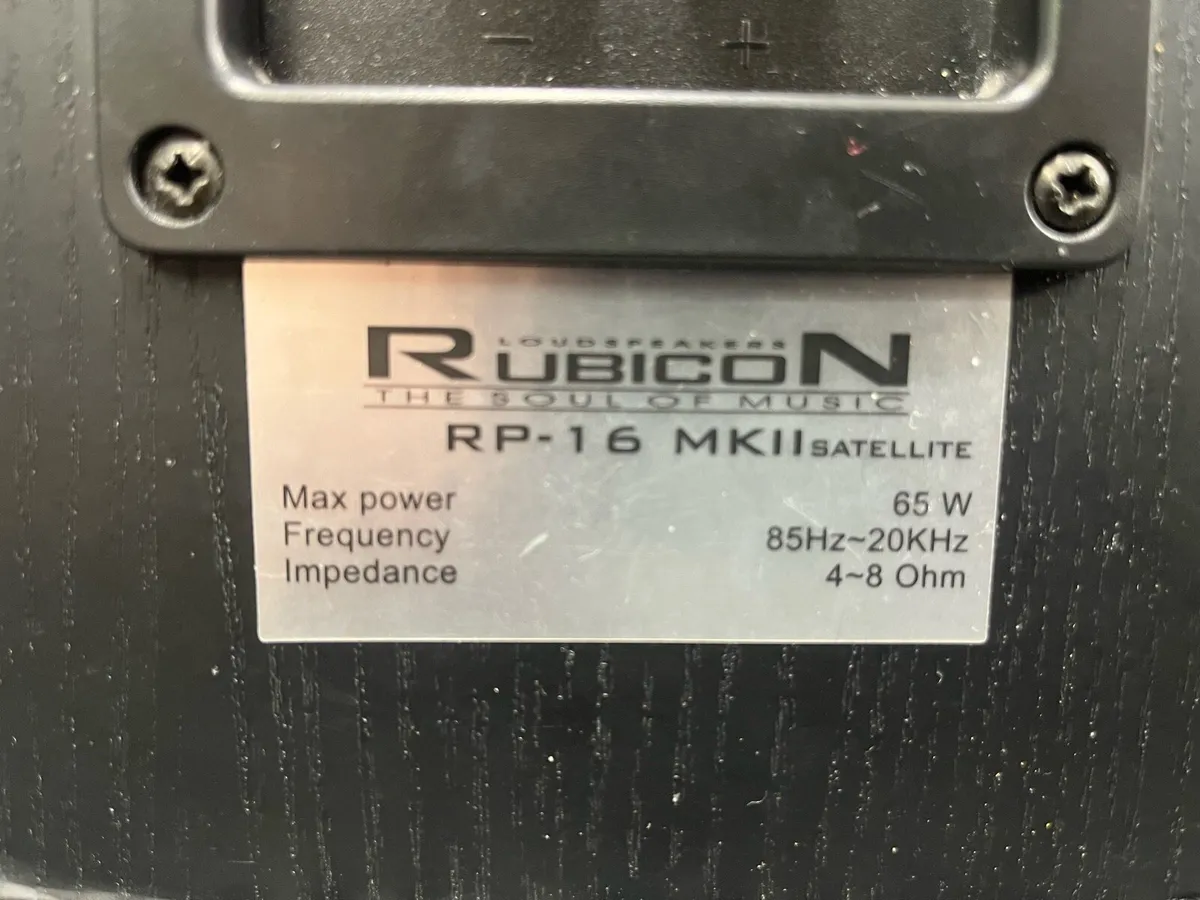 Rubicon RP-16 Speaker Pair - Image 3