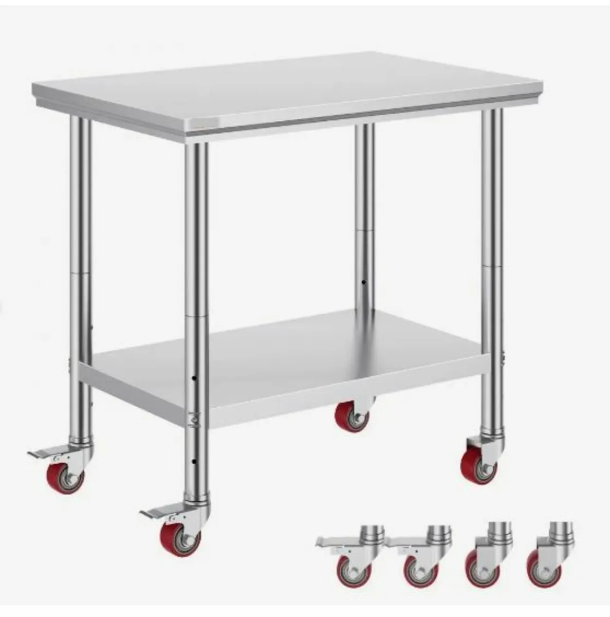 Stainless Steel Catering Work Table 36x24 Inch - Image 1