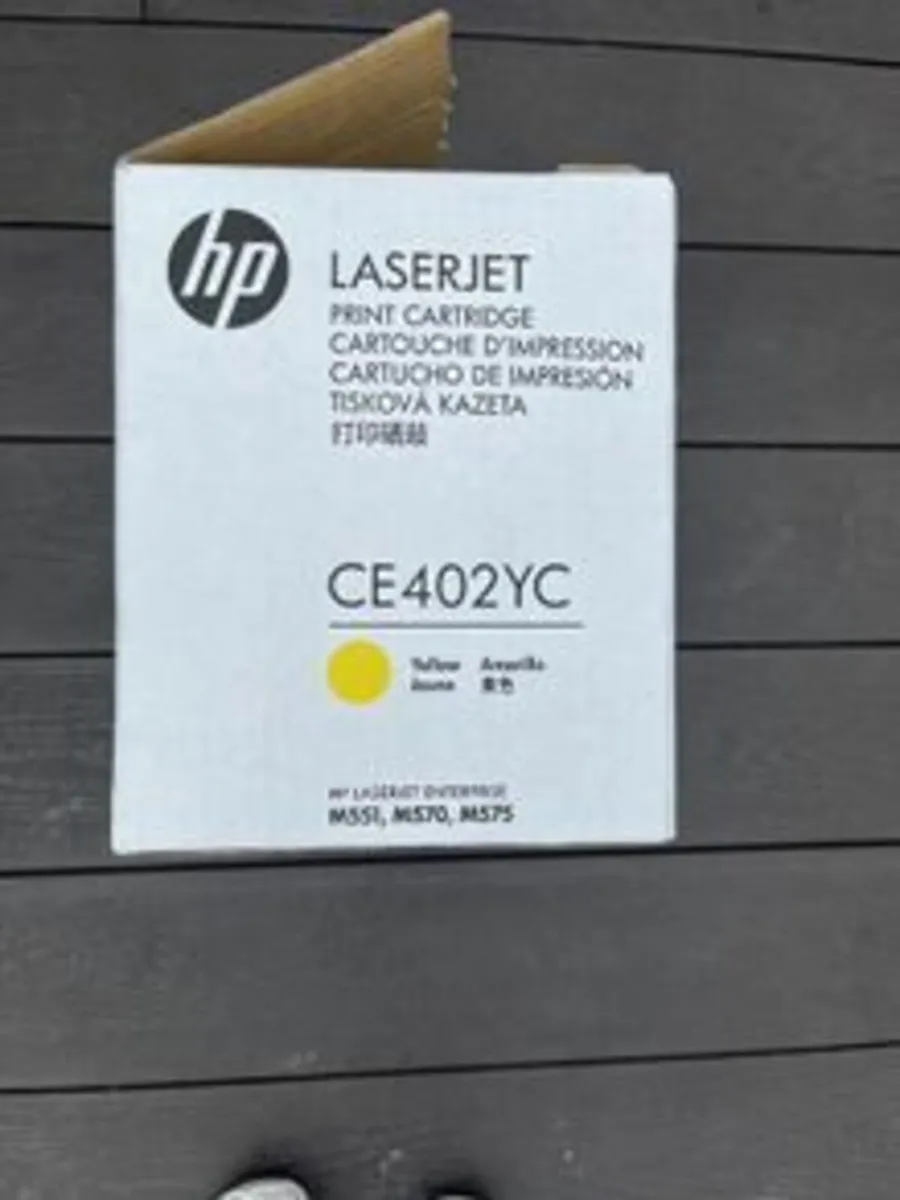 HP 507A Yellow LaserJet Toner Cartridge CE402YC