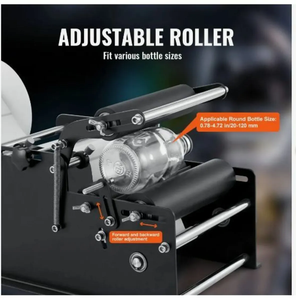 Manual Round Labeling Machine, 15-20pcs/min - Image 2