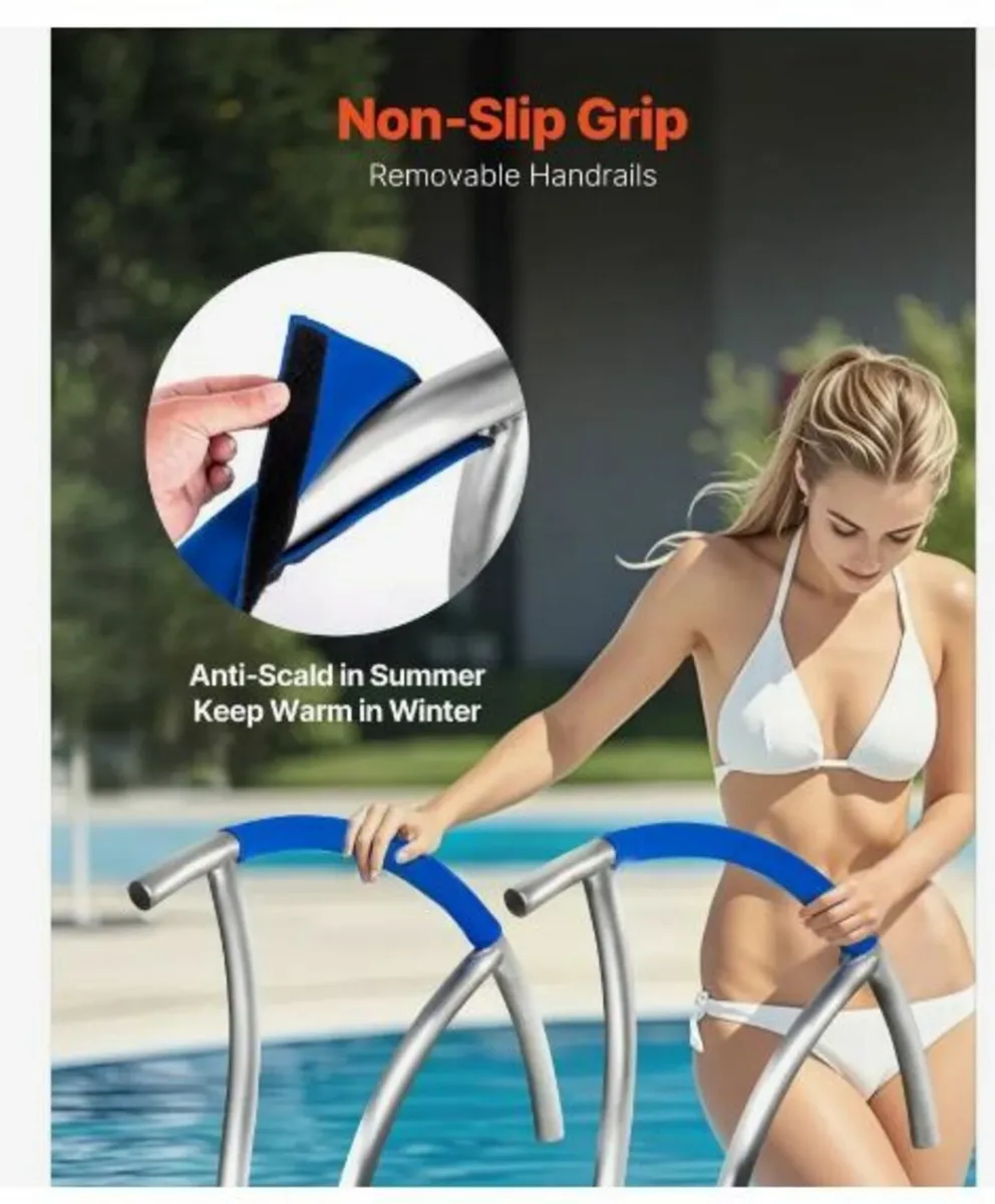 Pool Handrail, 30" x 30" Swimming Pool - Image 4