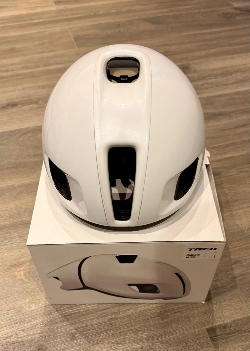 Trek Ballista Mips Aero Helmet - white (brand new) - Image 3