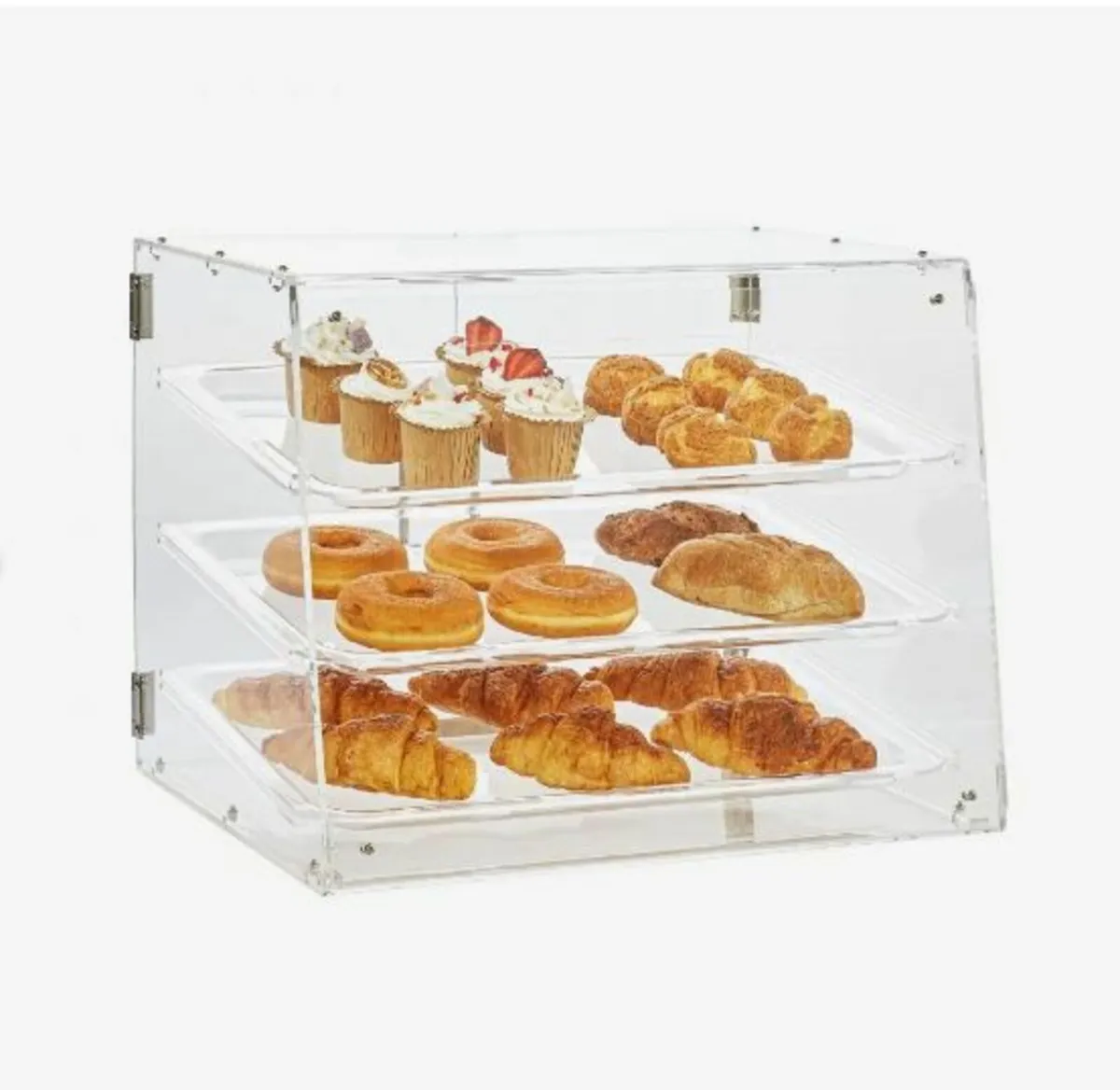 Pastry Display Case, 3-Tier Commercial - Image 1