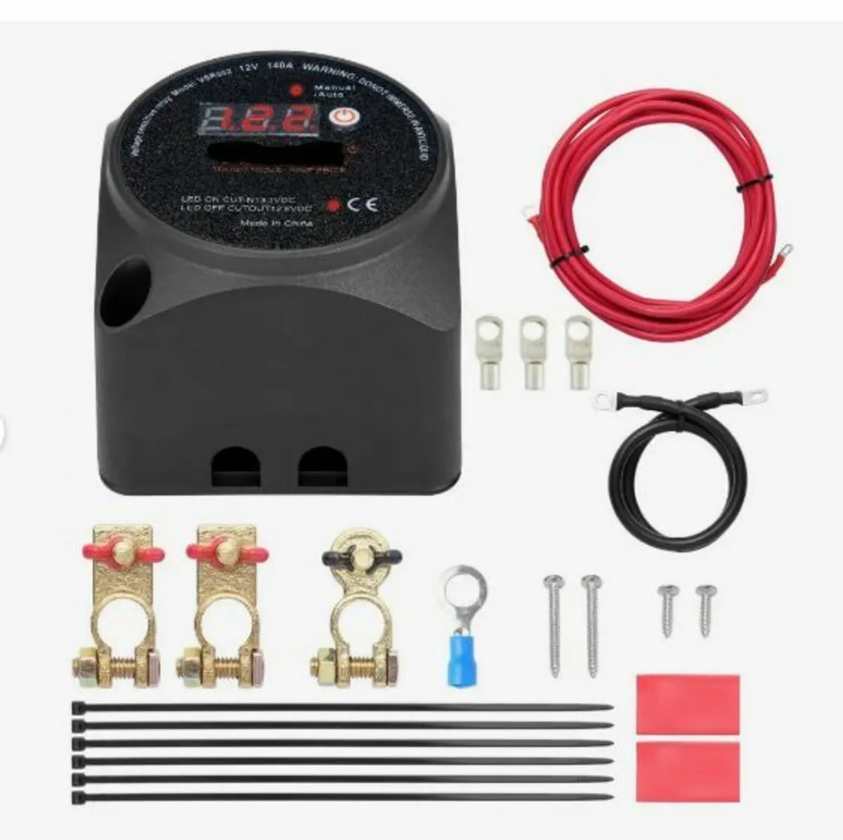 Split Charge Relay Kit Voltage Sense Relay 12V - Image 1