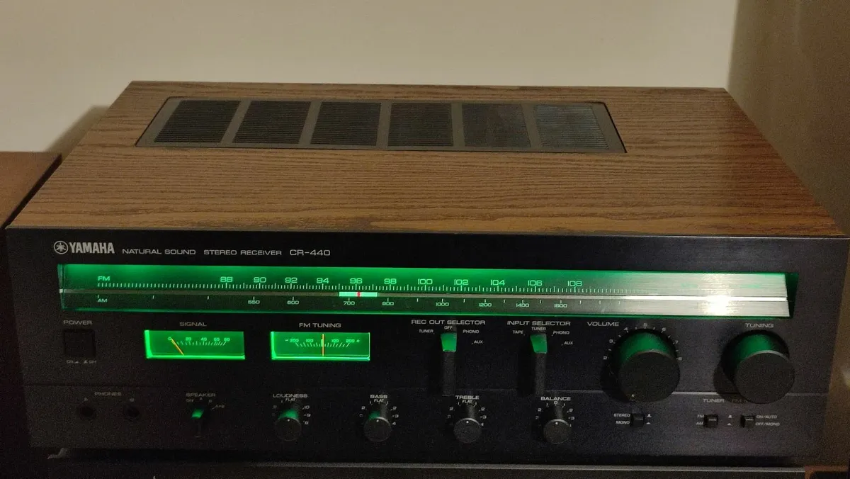 YAMAHA CR-440 Receiver/amplifier. Recaped&upgraded - Image 1