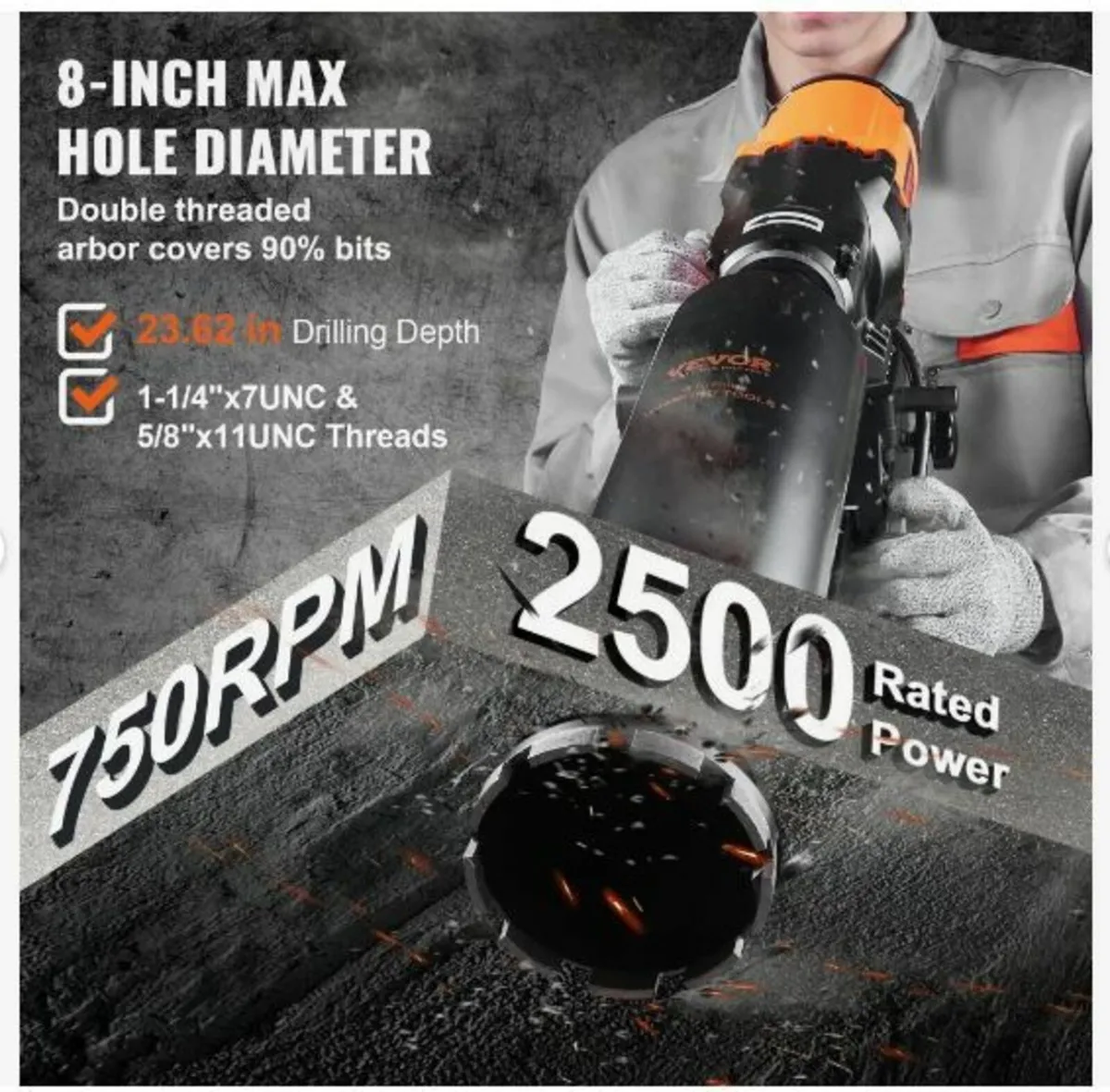 Diamond Core Drill with Stand Max - Image 3