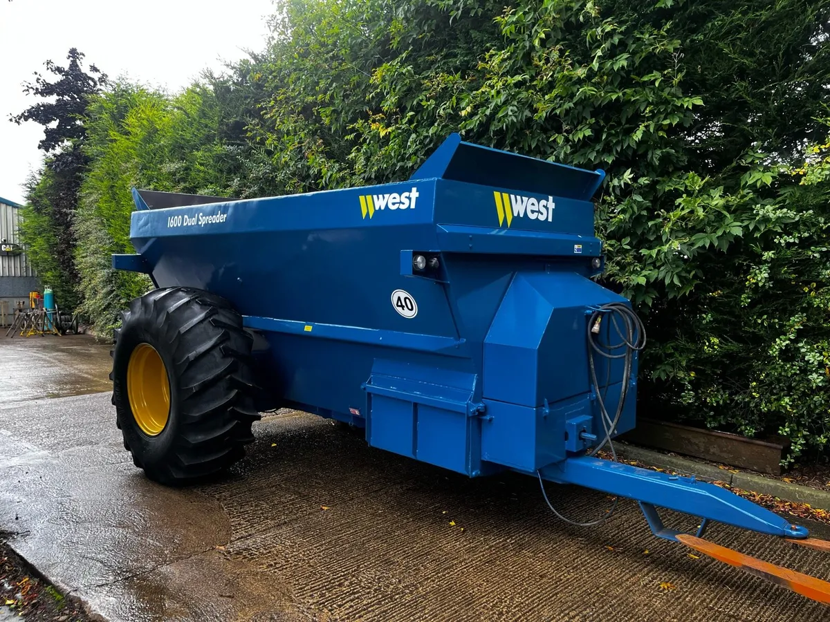 West 1600 manure spreader - Image 1