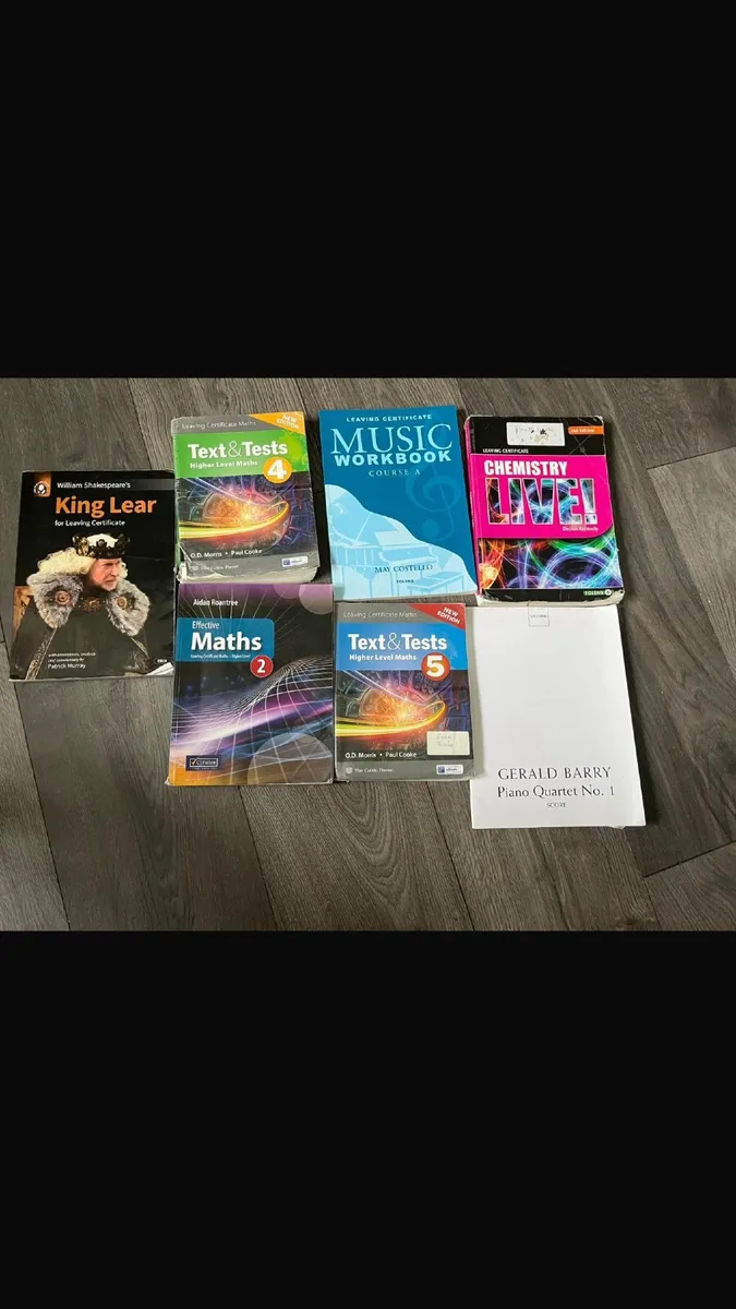 Leaving cert books