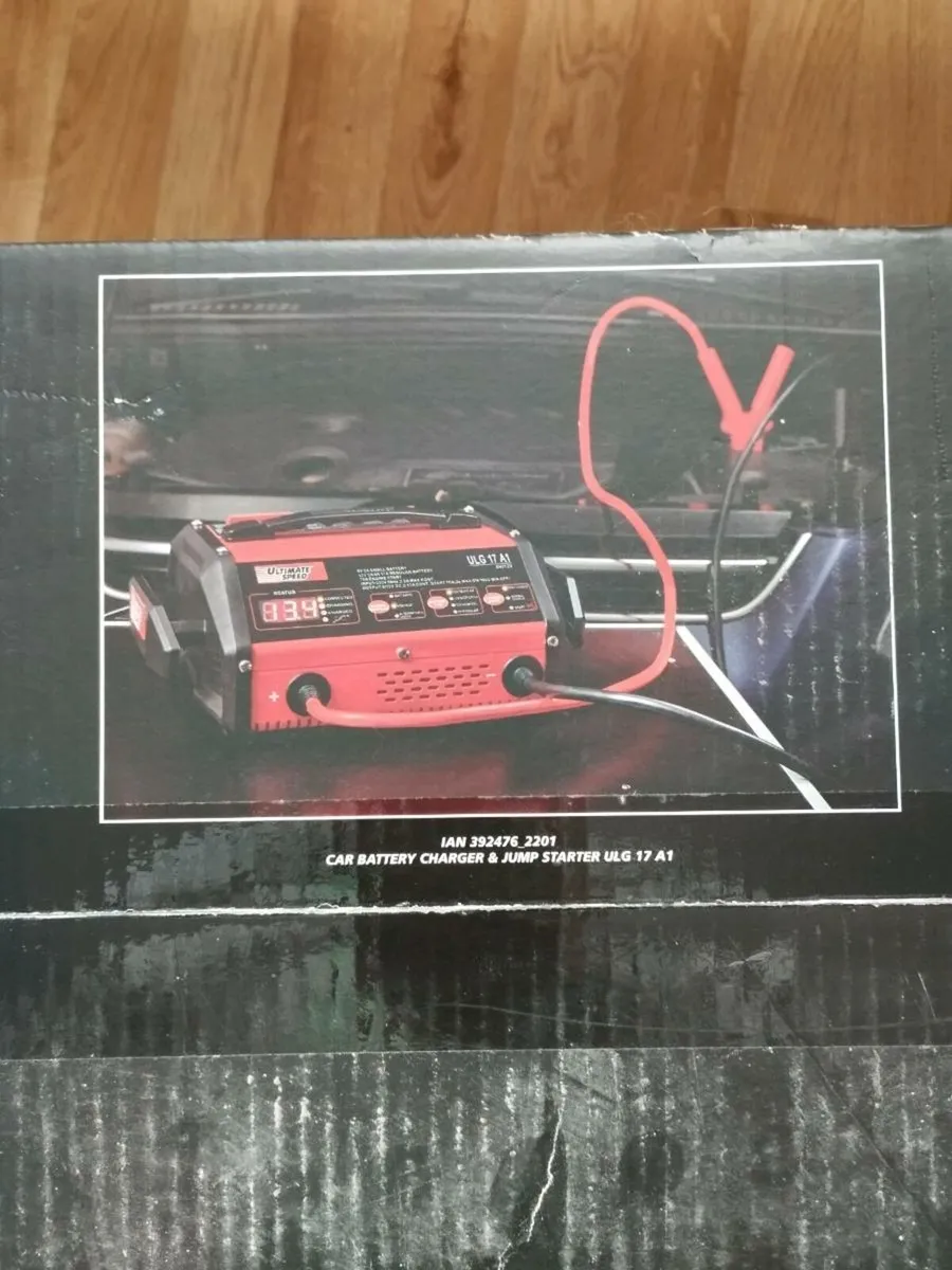 Car battery charger & jump starter - Image 3