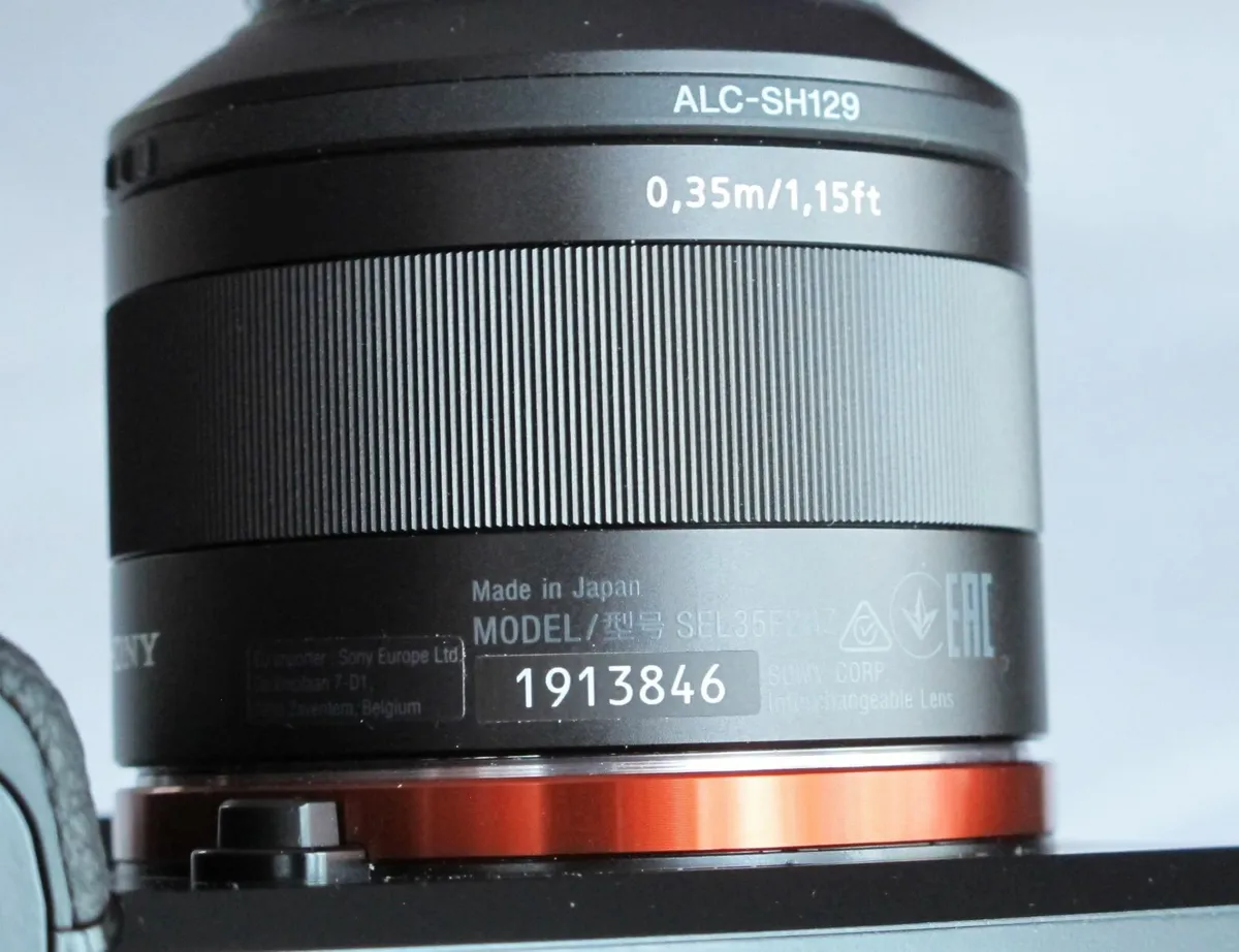 Sony Zeiss Sonnar T* 35mm F2.8 Za - Image 3