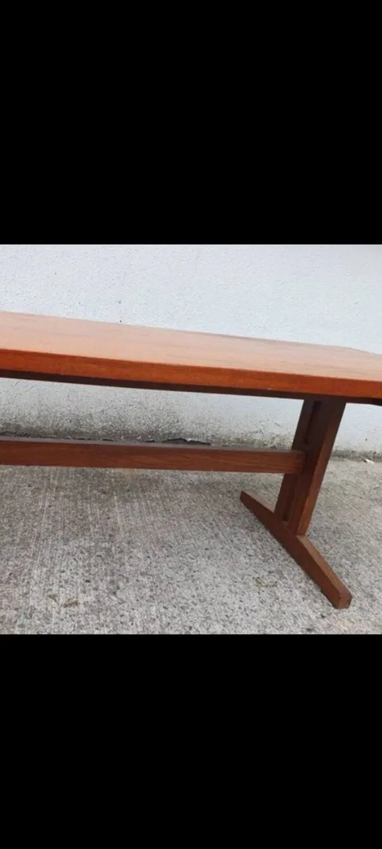 mid century teak coffee table xxL - Image 4
