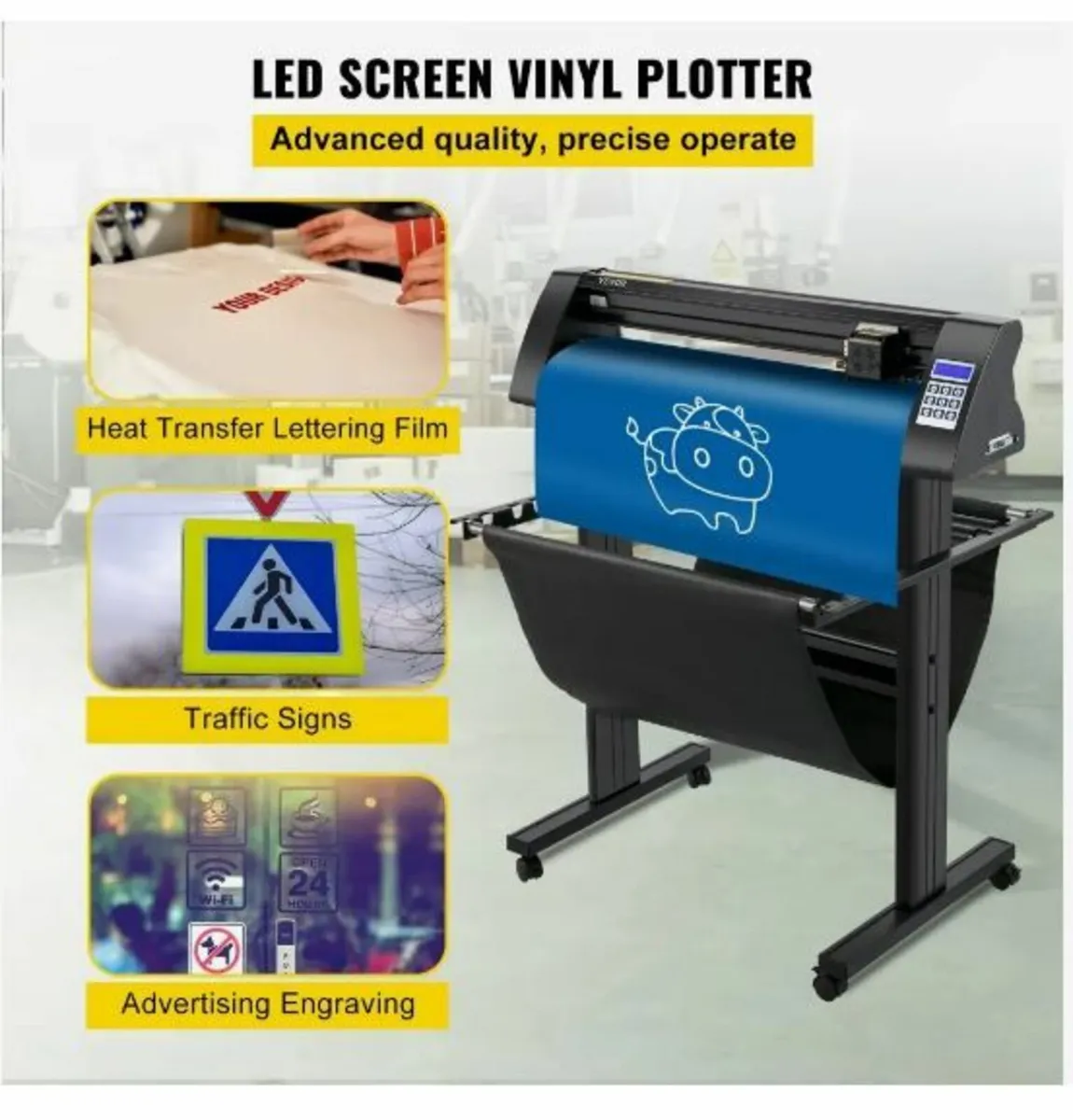 Vinyl Cutter, 720mm Vinyl Plotter - Image 1