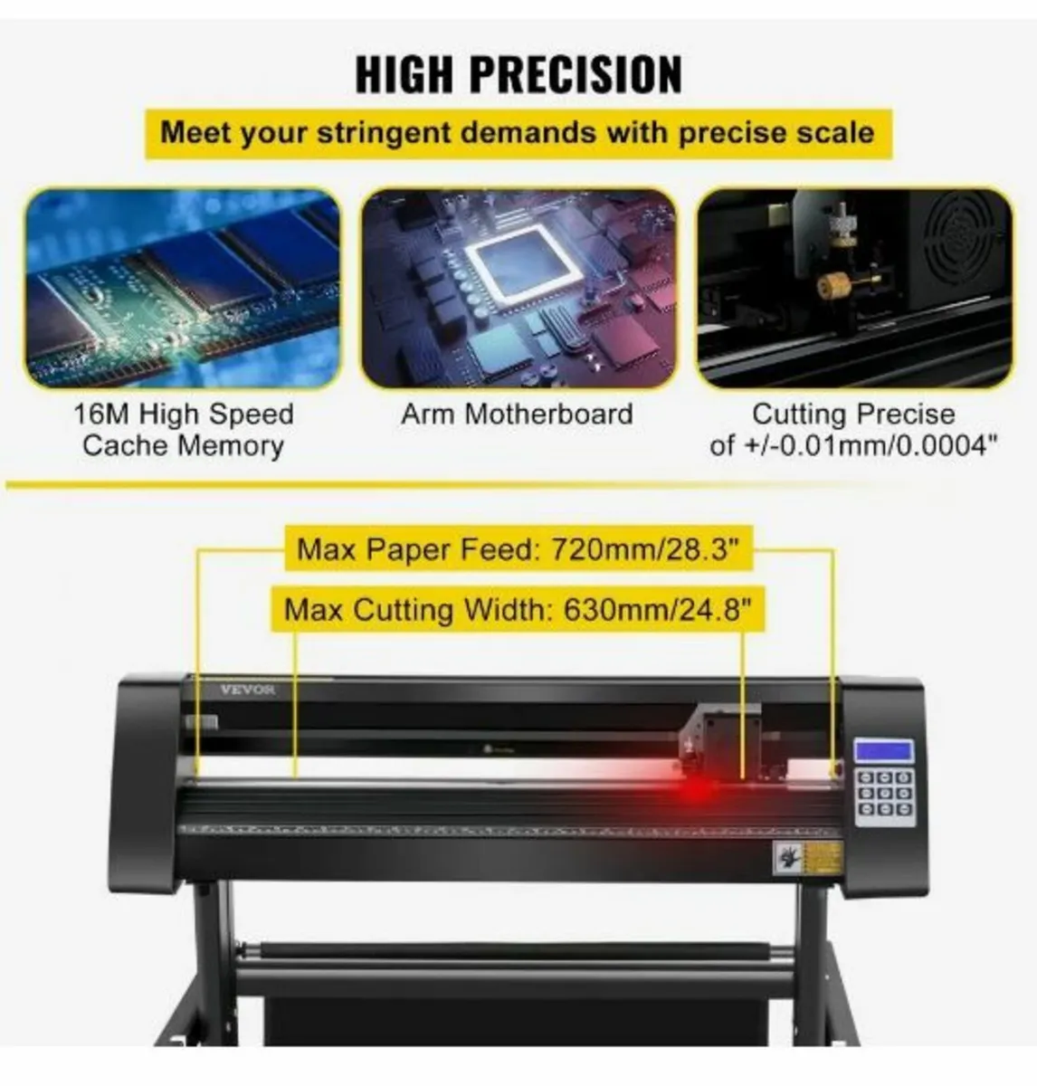 Vinyl Cutter, 720mm Vinyl Plotter - Image 4