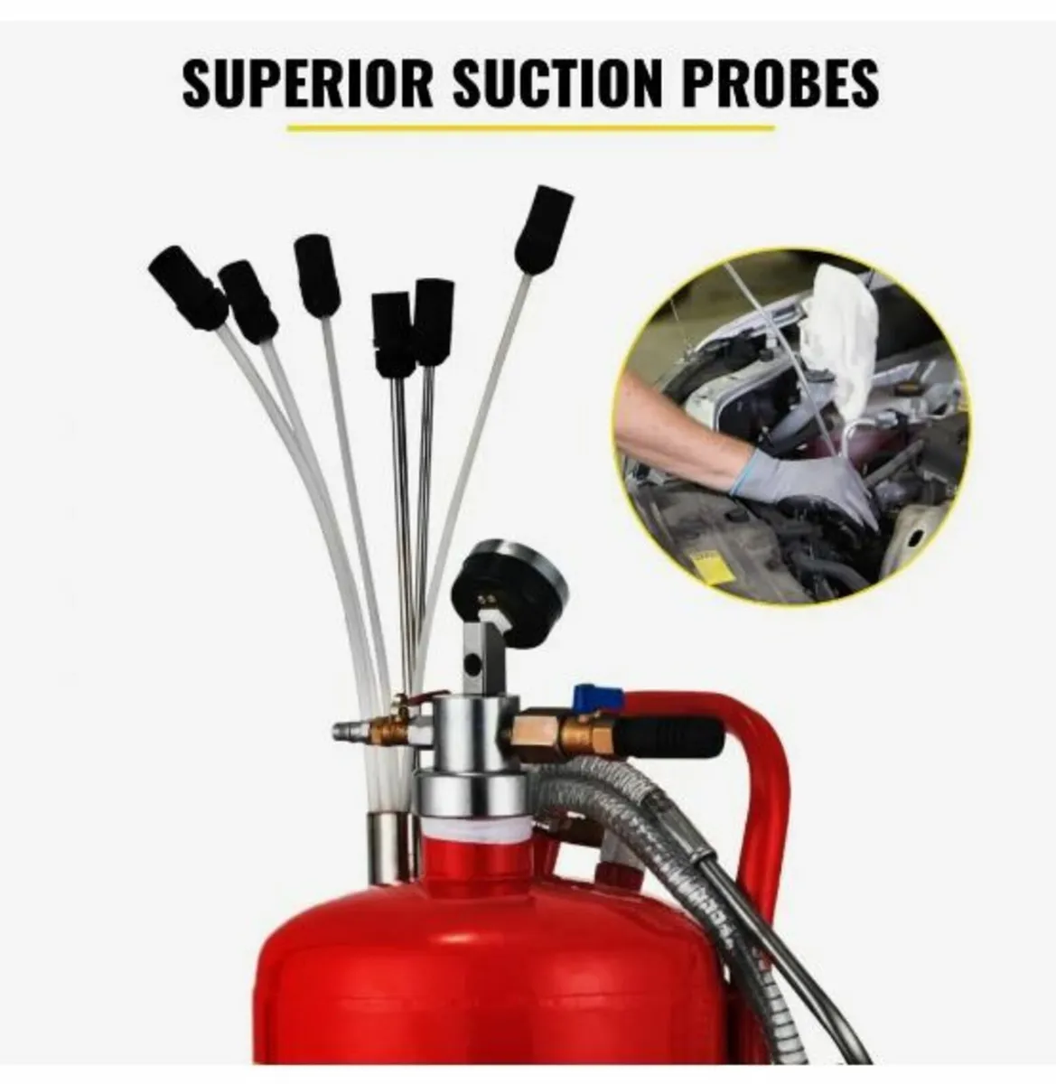 5 Gallon/22.7L Oil Extractor, Portable Air - Image 3