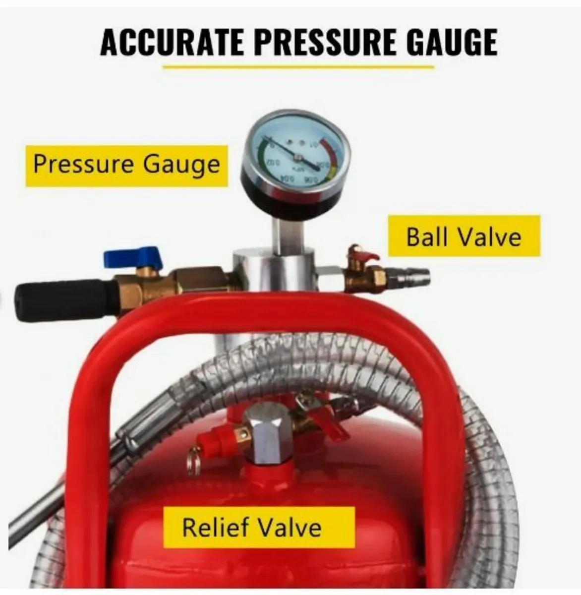 5 Gallon/22.7L Oil Extractor, Portable Air - Image 4