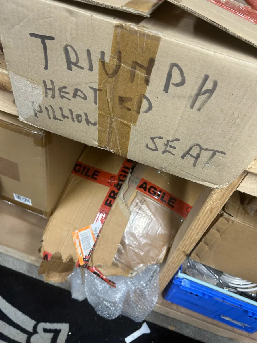 Triumph tiger pillion heated seat - Image 3
