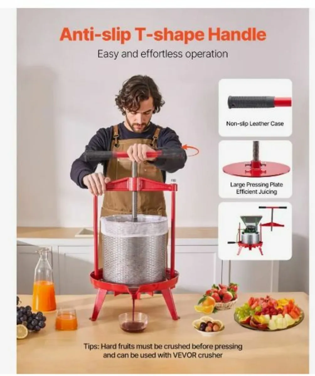 Fruit Wine Press Manual Press for Wine Making - Image 3