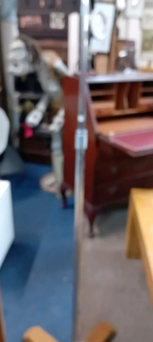 Mid Century Chrome Standard Lamp - Image 2