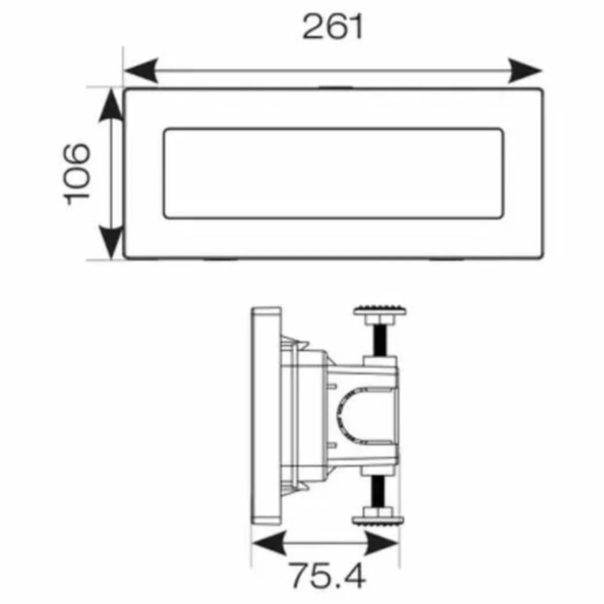 Recessed Bricklight Eyelid Type Brick Light - Image 3