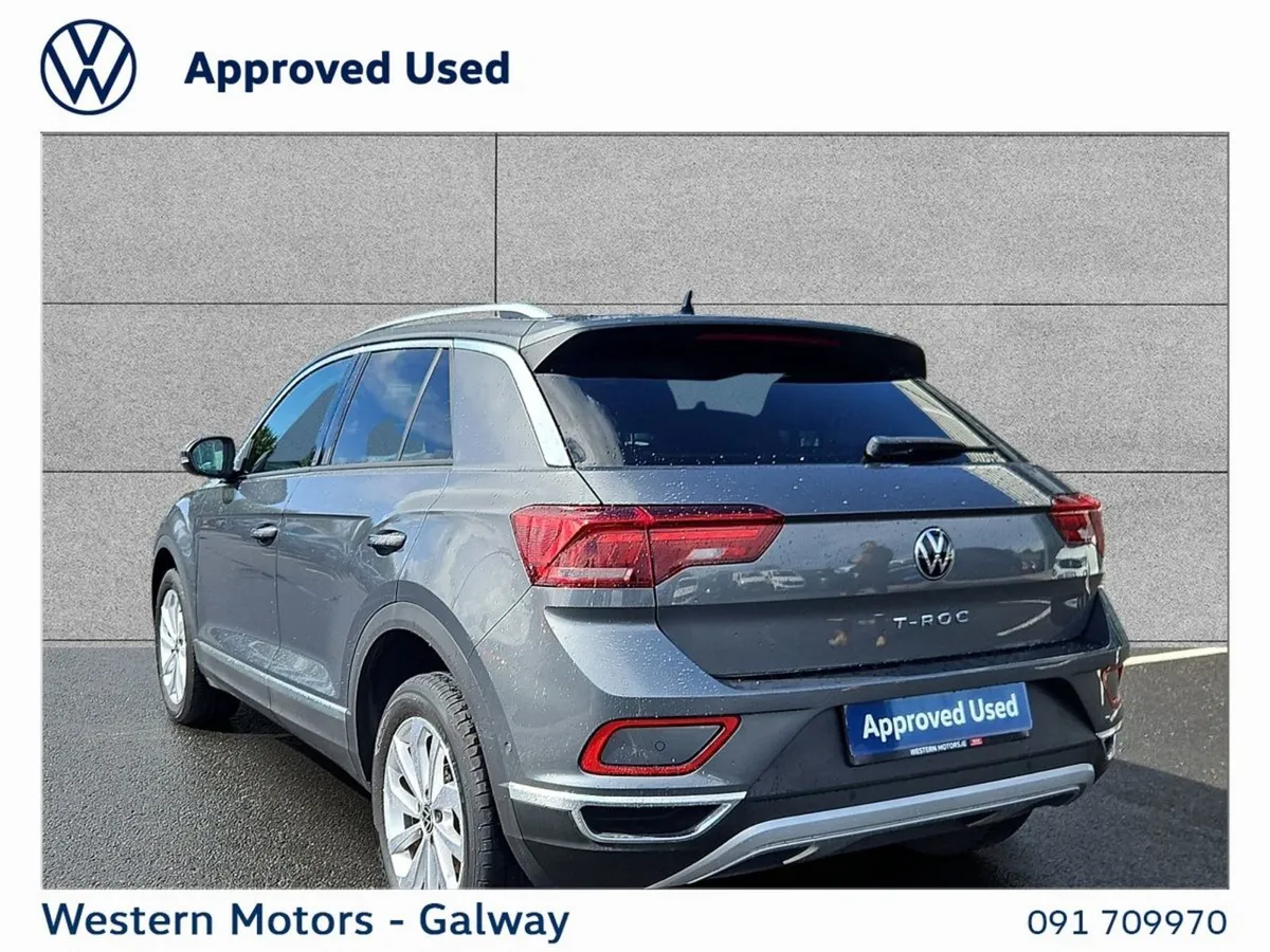 Volkswagen T-Roc 1.0 TSI Style - 1 Owner - Except - Image 3