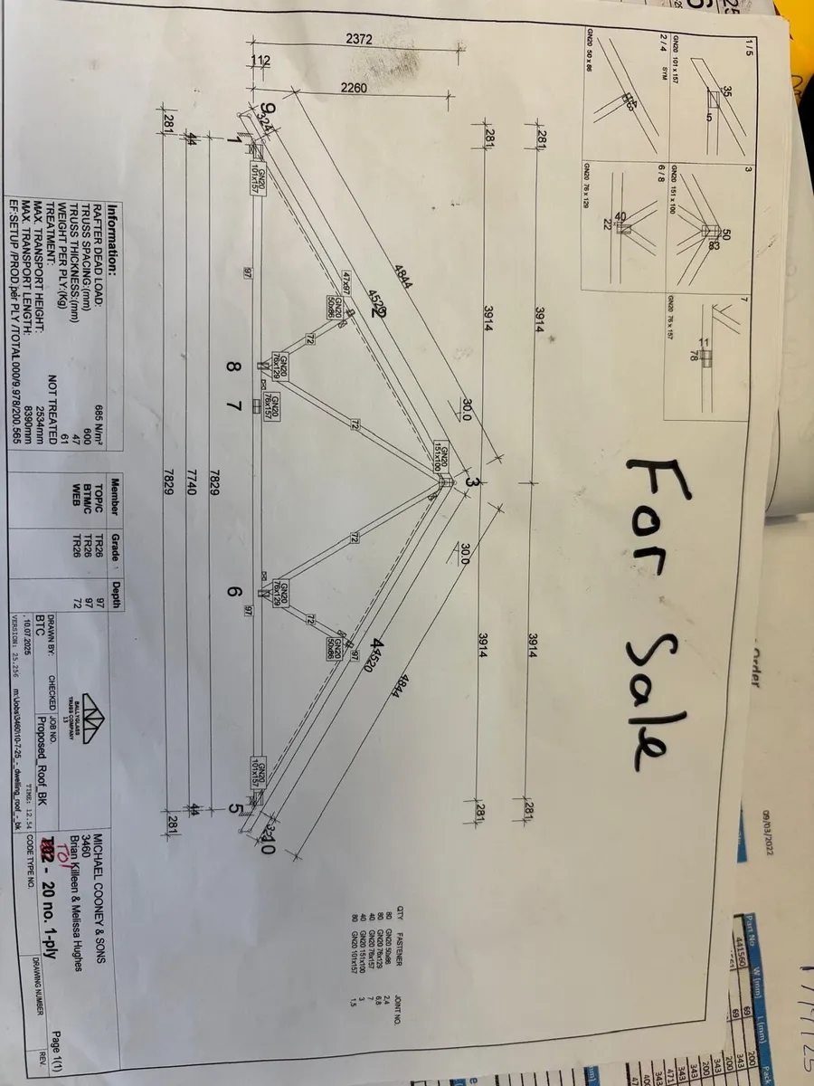 Roof trusses - Image 1