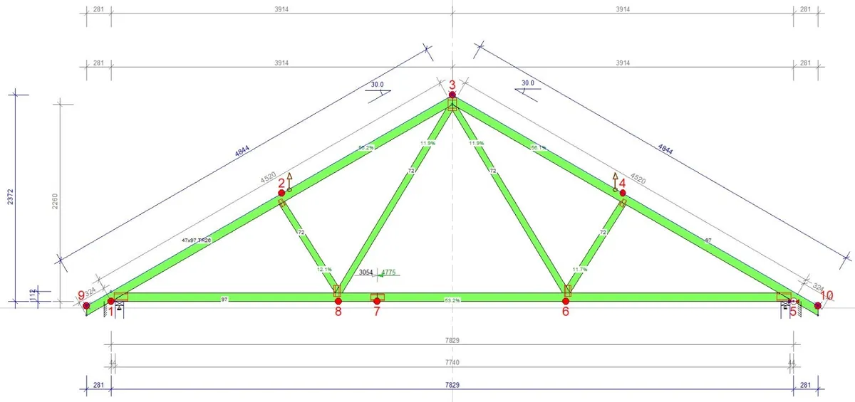 Roof trusses - Image 2