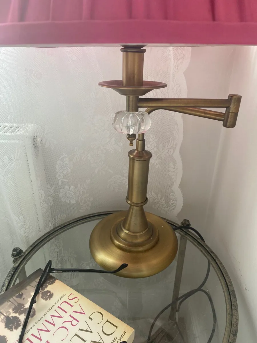 Antique Brass Table lamp - Image 3