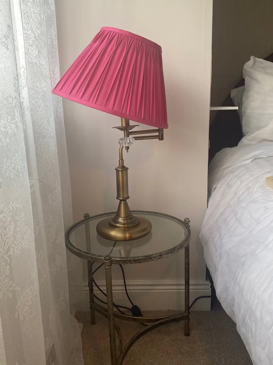 Antique Brass Table lamp - Image 4