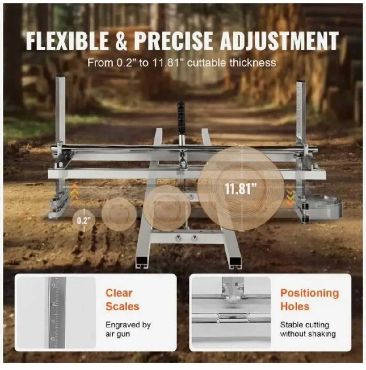 Chainsaw Mill and Rail Mill Guide System - Image 2