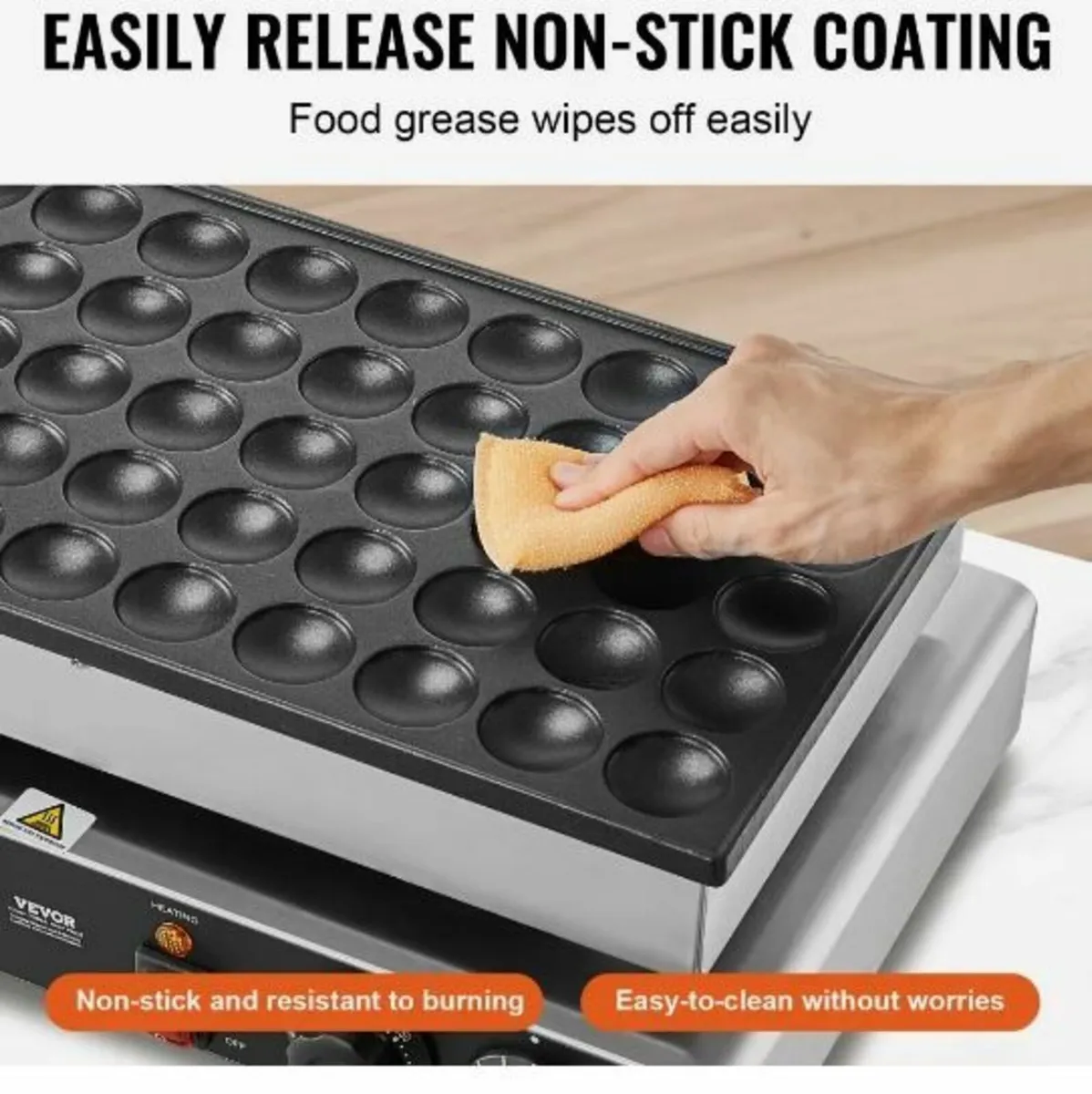50PCS 43mm Mini Dutch Pancake Maker - Image 4