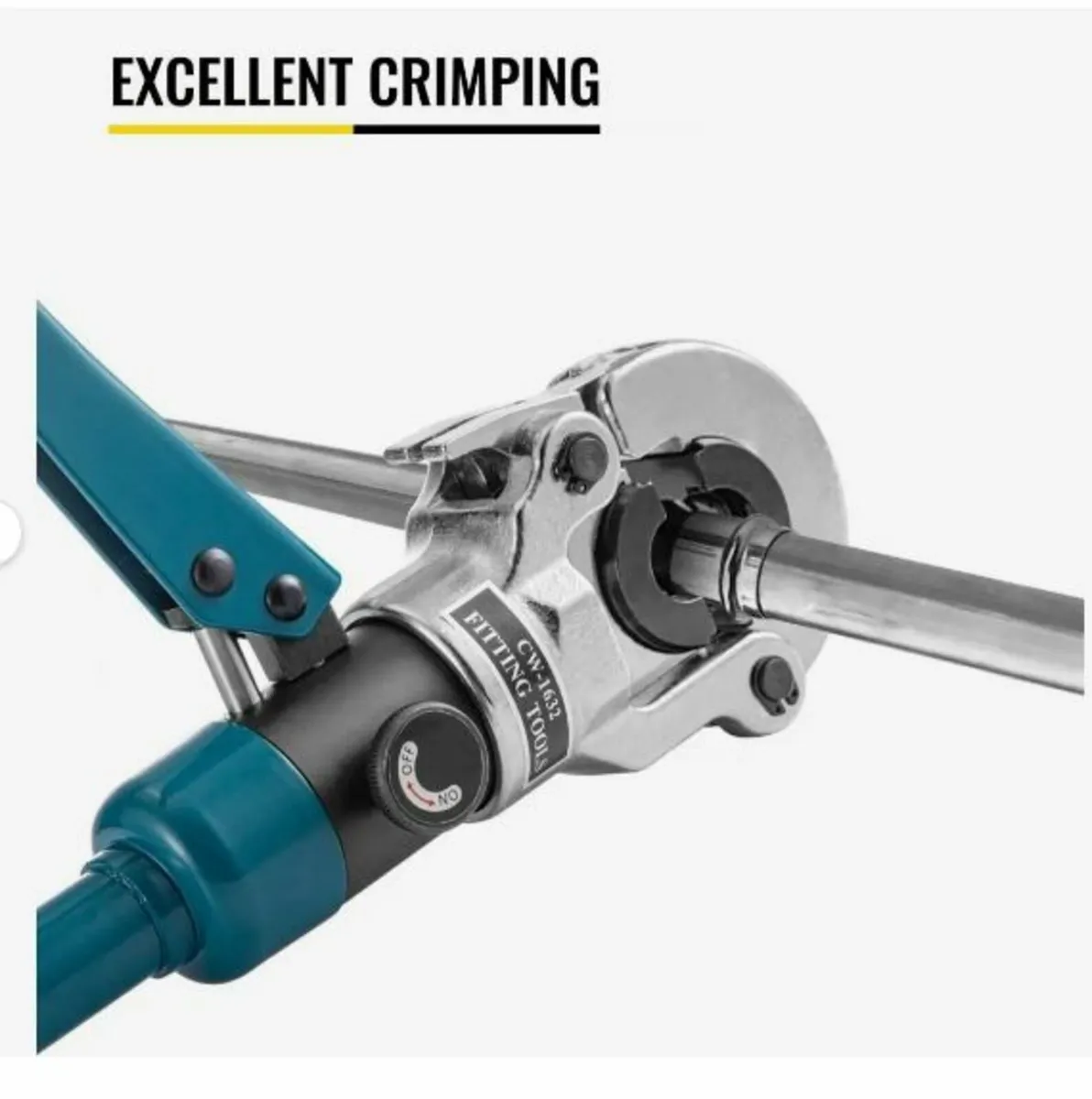 Hydraulic Pipe Crimper TH ?16-32mm Pipe Tube - Image 2