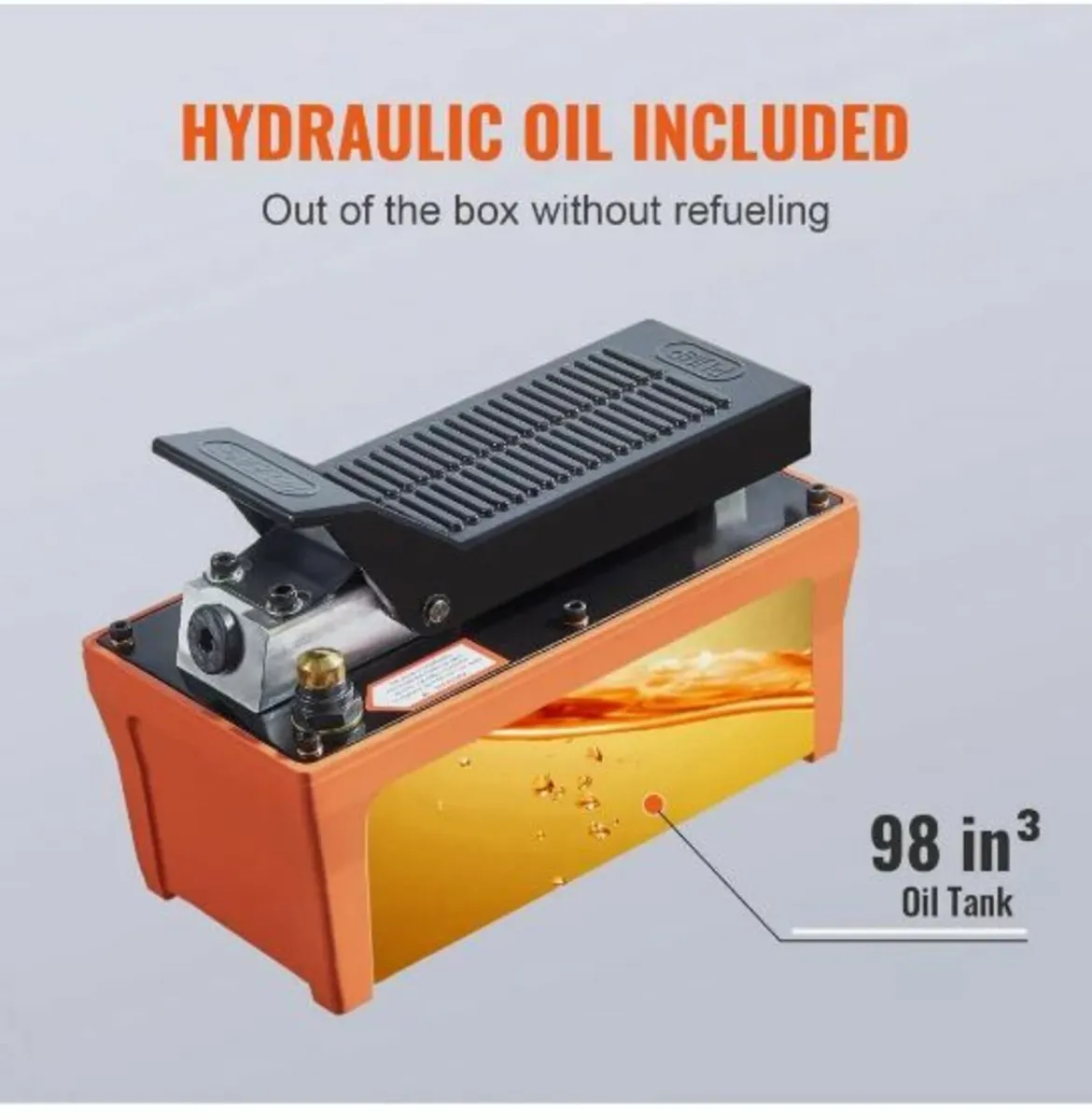 Air Hydraulic Pump, 6895 bar 1.9L - Image 2