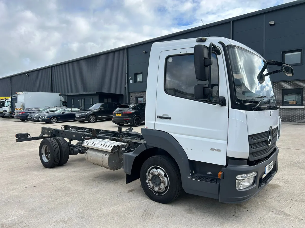 June 2018 Mercedes Atego 816 Chassis Cab - Image 1