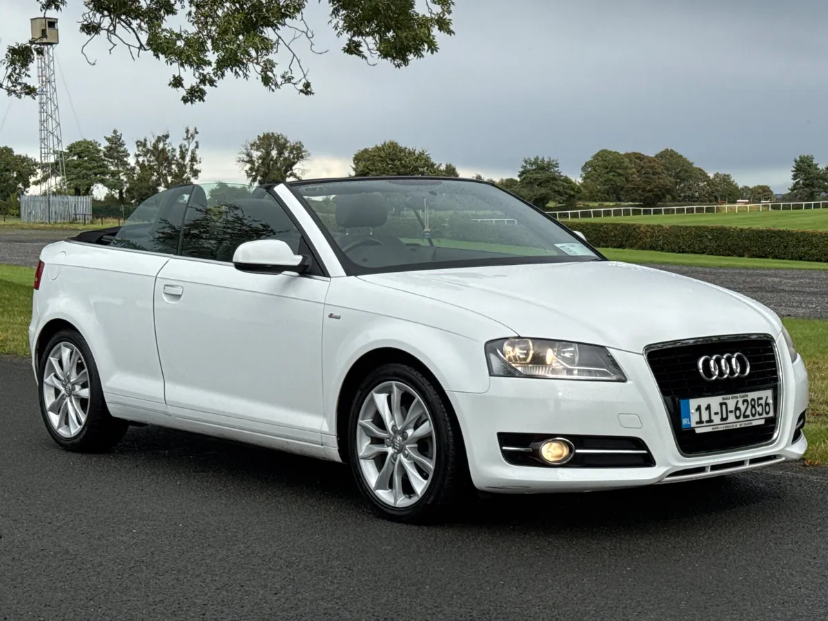 Audi A3 2011 Sport 2.0 TDI Cabriolet Low Mileage - Image 1